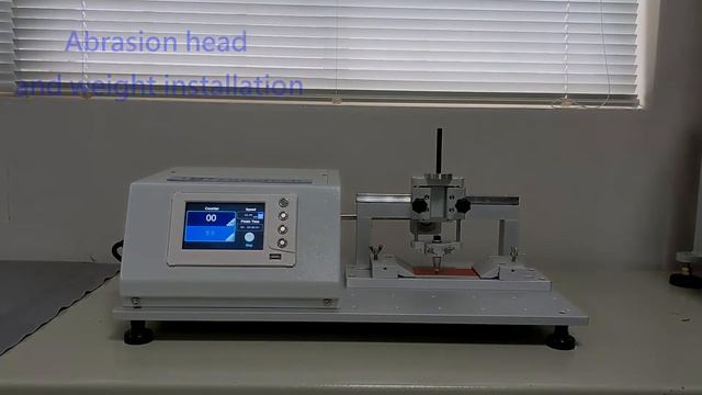 QC-622H Surface Hardness Abrasion Tester ( English)