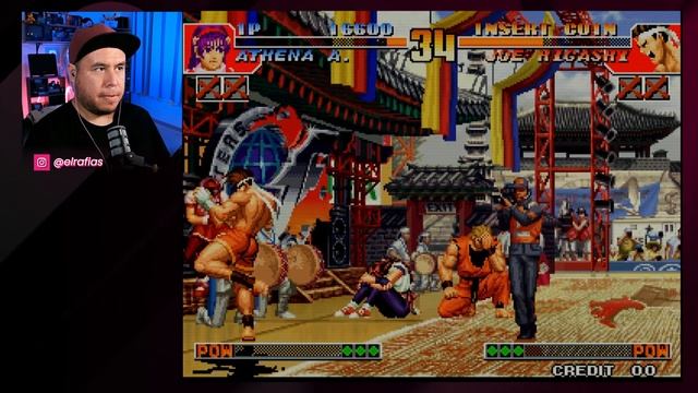 Jugando "The King of Fighters 97" de MVS | elrafias en VIVO!!!!