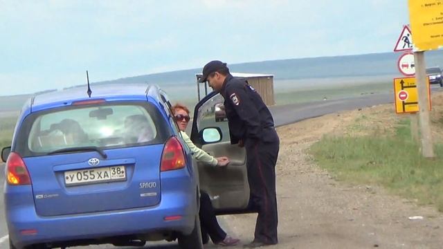 По дороге на Байкал. Бурятская полиция