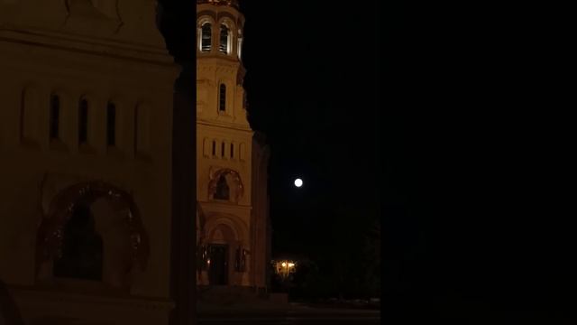 Кронштадт. Ночь и луна. Санкт-Петербург. Путешествие по городу.#спб #Питер #кронштадт  #отдых