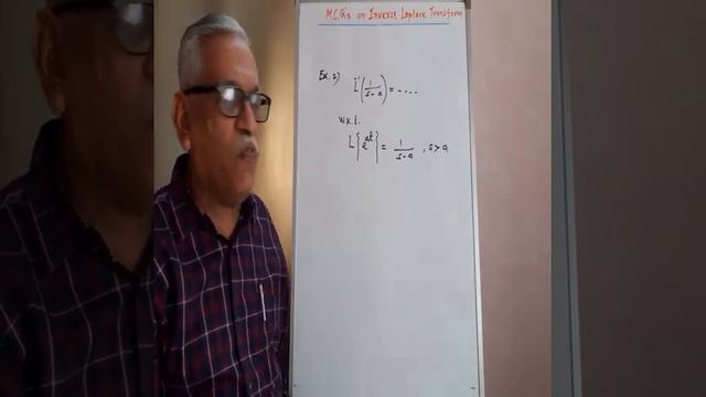 Inverse Laplace Transform standard result #Shorts