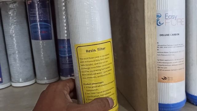 রেজিন ফিল্টার পানি পরিস্কার করতে গুরুত্বপূর্ণ ভূমিকা পালন করে। পানির ফিল্টারের কিট। Water filter