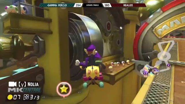 Mario Kart Worlds 2021 | Loser's Finals | -GAMMA- ver.3.0 vs Realize (12/19/2021)