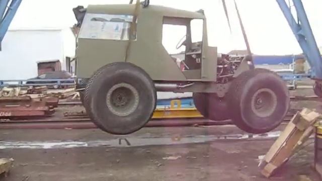 Соломономобиль-7, взвешивание