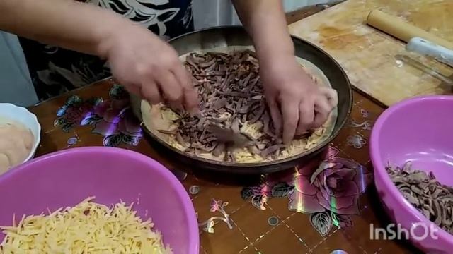 Очень вкусная пицца