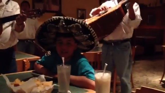 Jacob birthday at Pancho's family restaurant