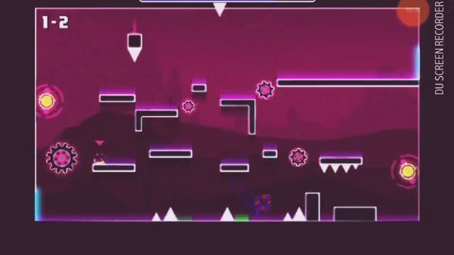 Прохождение 1 уровня в Geometry Dash SubZero