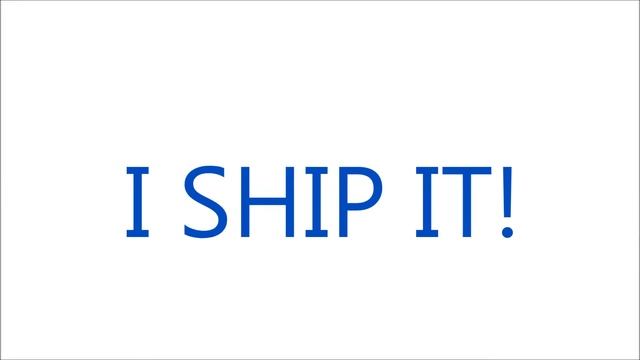 I SHIP IT MEME