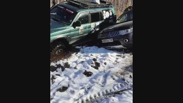Так в Иркутске ездят за хлебом