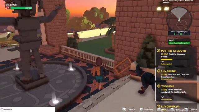 The Sandbox Game локация за 16 октября Snoop Dogg’s Foreplay