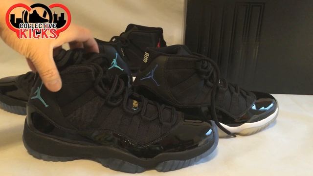 Air Jordan Gamma 11 Unboxing And Space Jam Comparison Love That Black Midsole!