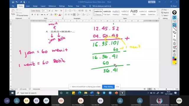 Matematika Kelas 6 Pengukuran "Satuan Waktu"