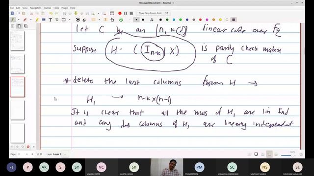 Codes due to Puncturing | Propagation Rules| Direct Sum of Codes| Coding Theory |  Unit II
