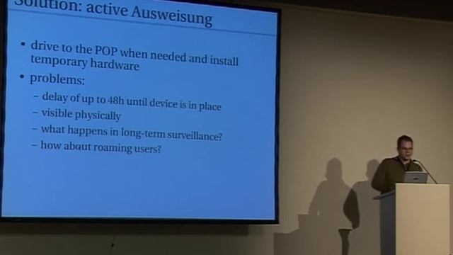 22C3 - Lawfull interception of VOIP Network