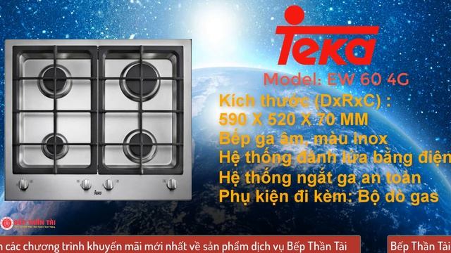 Bếp ga Teka  EW 60 4G