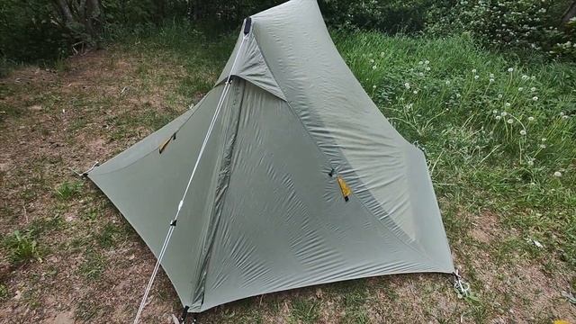 Интересная палатка-шатёр с алиэкспресс - HIKEBIRGER Yuanxing 2P 20D Si-Si