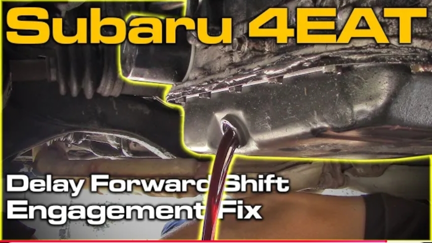 Исправление задержки переднего зацепления Subaru 4EAT