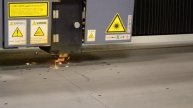Laserfab plate cutting using 4500 watt CNC controlled laser