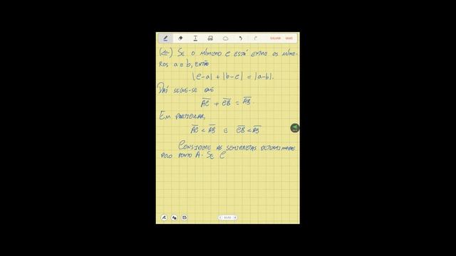 Axiomas de Medição de Segmentos - Geometria Plana