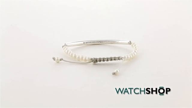 Thomas Sabo Jewellery Ladies' Sterling Silver Love Bridge Bracelet (LBA0002-170-14-L21V)