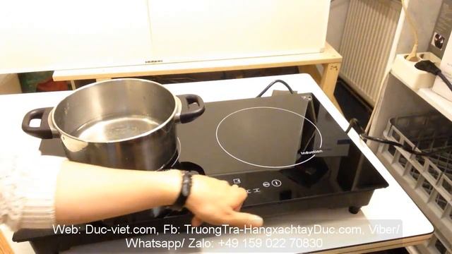 Guto.vn | Giới thiệu bếp từ K&H  HIN-3420-6 | Hàng Đức | Guto.vn