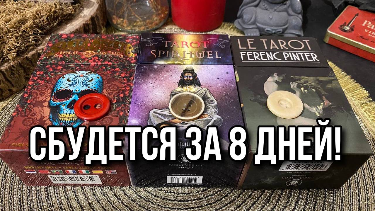 Все, что я вам скажу, сбудется за 8 дней!  Гадание на таро Tarot