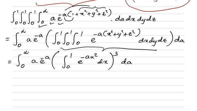 An interesting triple integral