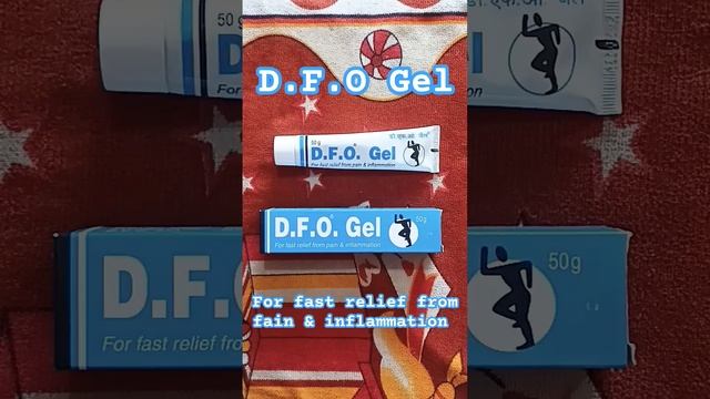 D.F.O Gel || for fast relief pain & inflammation. #ck #youtubeshorts #youtuber #youtube #trending