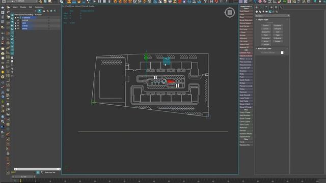 Dark Max № 20 - Выравниваем объекты с помощью Tape Measure