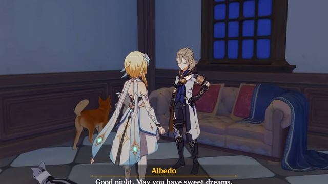 Albedo reading a bedtime story?