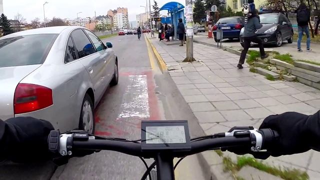 29er with Bafang 500W rear drive 36V battery