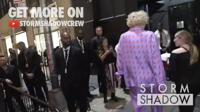Gwendoline Christie, Mia Goth, Meek Mill And More Arriving At The Calvin Klein Fashion Show In NYC