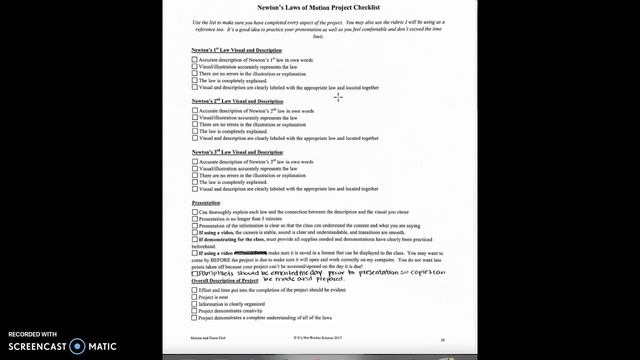 Newton's Law Project