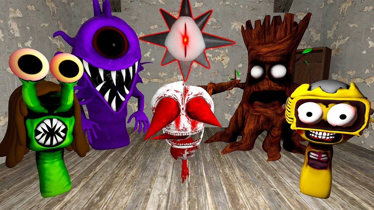 НОВАЯ ФАЗА ХОРРОР СПРУНКИ В ГРЕННИ ОНЛАЙН - New Phase Horror Sprunki Granny Online Garry's Mod