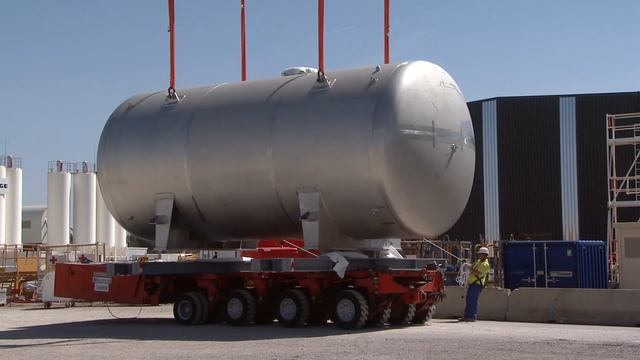 Installation of ITER detritiation tank
