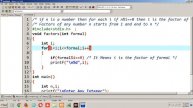 C Program to Find Factors of a given Number Using function | Function to Find Factors of the Number