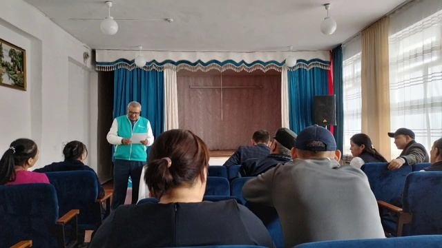 Далақайнар  ауылының тұрғындарымен кездесу өткіздім.