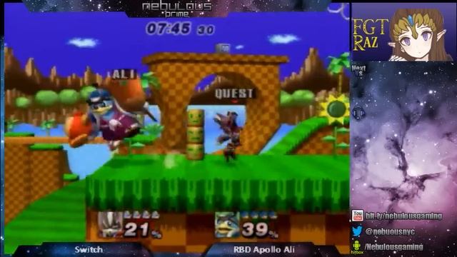 Nebulous Prime # 33 PM Singles - Nexus | Switch (Wolf) v. RBD | Apollo Ali (King Dedede)