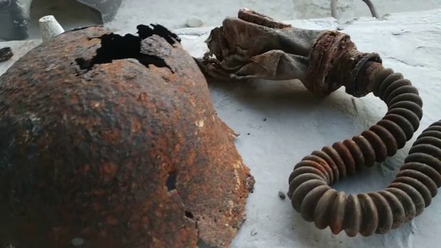 А-д Керчь-Севастополь,8 этап Таврида , президентская дорога - коллеги  откопали каски !