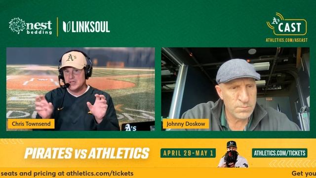 A's & Yankees Pregame Show | Justin Shackil & Martín Gallegos join Towny on A's Cast Live!