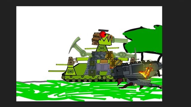 Не победимый кв-44_ Мультики про танки