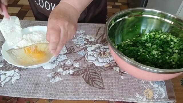 Пирог со щавелем и творогом на песочном тесте. Божественный вкус.