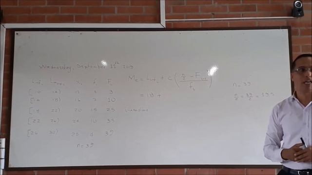 Mediana Datos Agrupados
