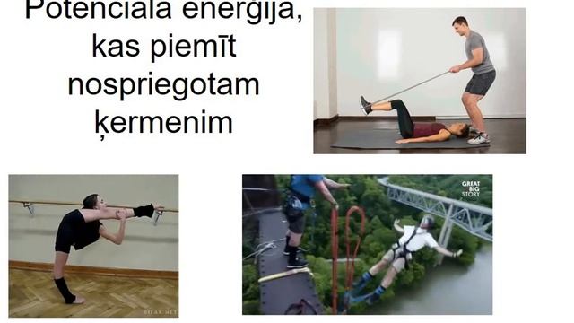 Kinētiskā, potenciālā un pilnā enerģija