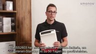 Smanos Open-Box-Video-- SS2603 Sonnenenergie Outdoor-Stroboskop-Sirene (DE)