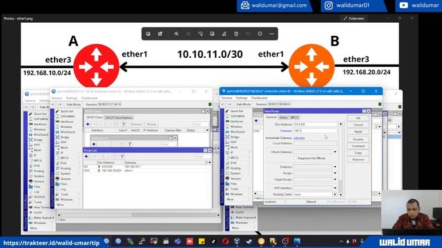 How to Configuration Routing BGP on 3 Mikrotik RouterOS v7.5