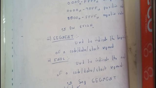 12  Assembler directories