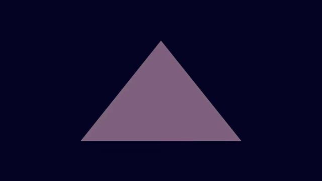 Первый треугольник OpenGL