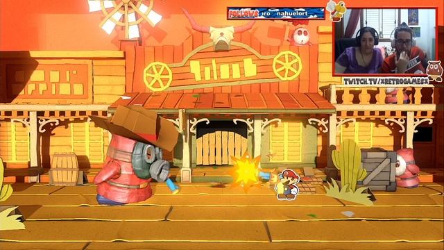 SWITCH l PAPER MARIO: THE ORIGAMI KING l DÚO l #12 l ¡ EL LABERINTO DE LOS NIJAS, MOLA UN HUEVO!
