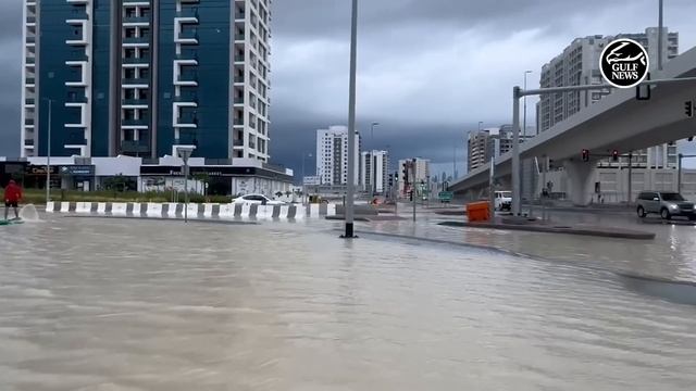 Watch: Heavy rain continues across UAE